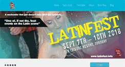 Desktop Screenshot of latinfest.info